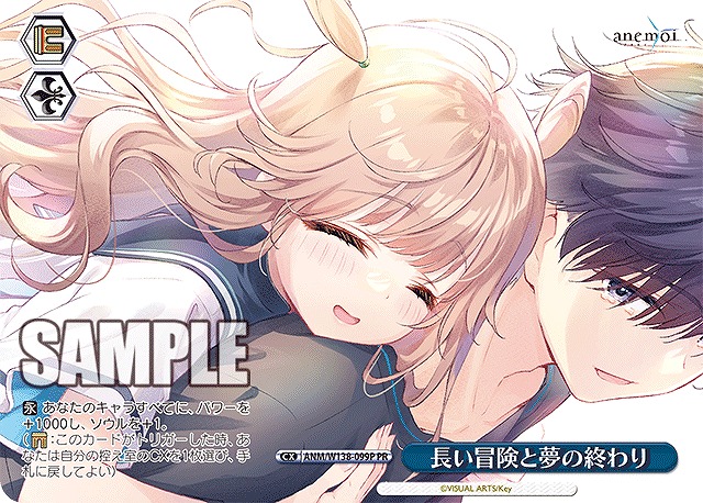 長い冒険と夢の終わり (PR) 【ANM/W138-099PR】